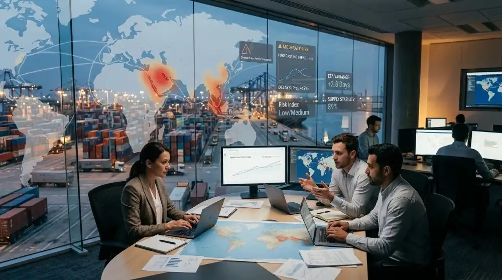 Real-Variable Supply Chain Collaboration Platform