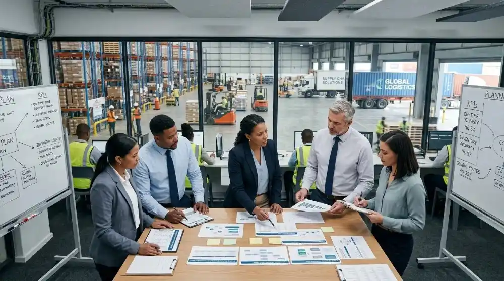 Real-Variable Supply Chain Collaboration Platform